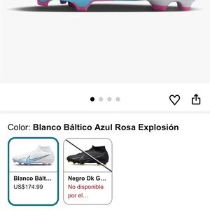 Nike White and Pink Athletic Shoes